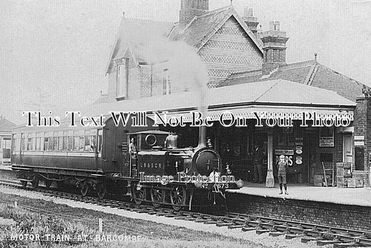 SX 6043 - LB & SCR Steam Loco At Barcombe Railway Station, Sussex