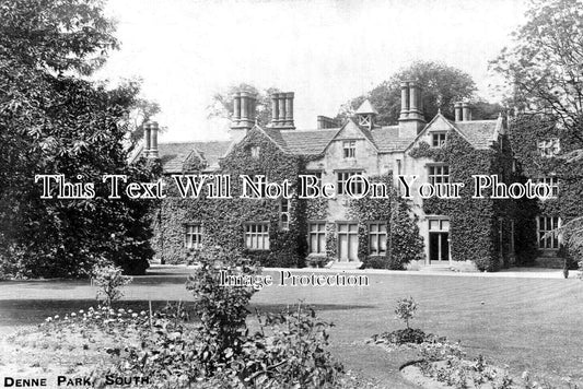 SX 6052 - Denne Park, Horsham, Sussex c1906