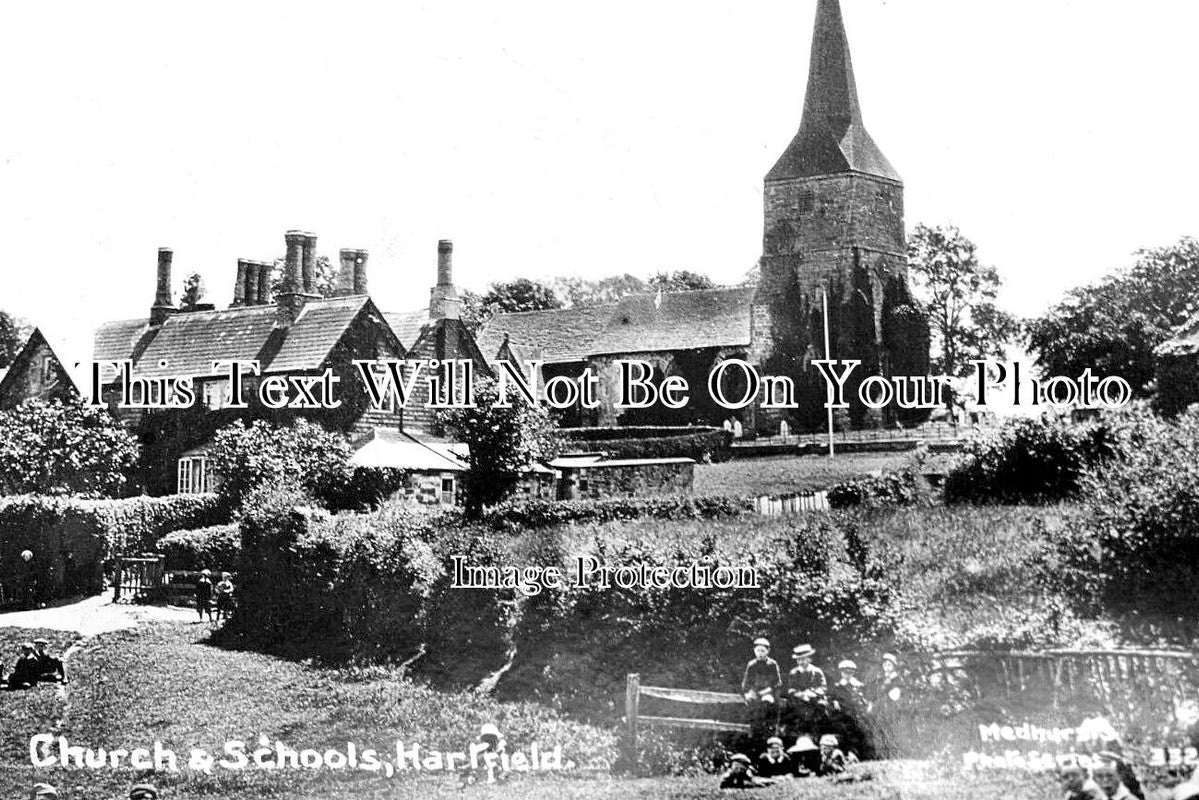 SX 6064 - Church & Schools, Hartfield, Sussex