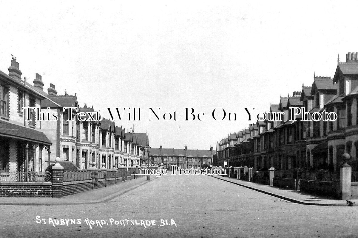 SX 6081 - St Aubyns Road, Portslade, Sussex c1911