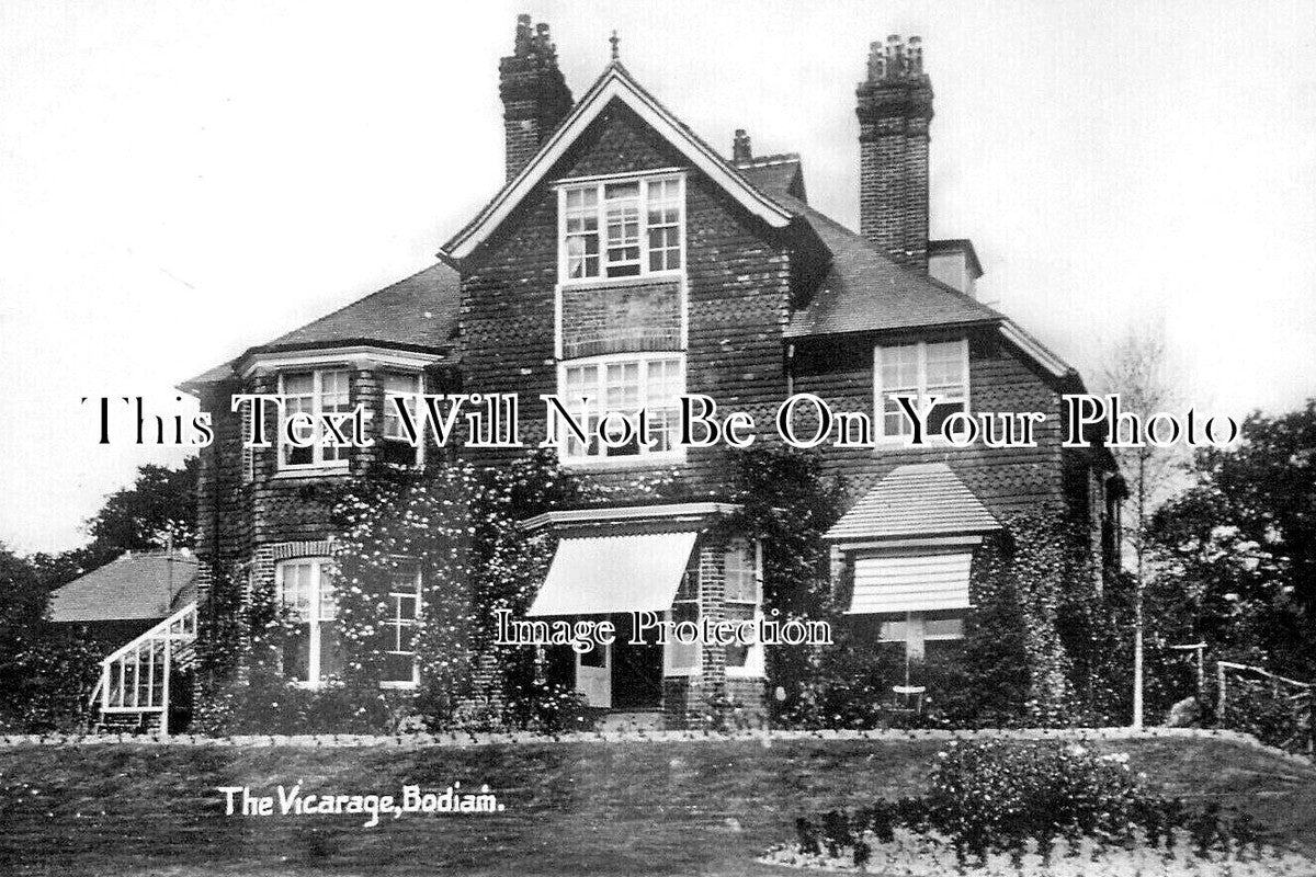 SX 6083 - The Vicarage, Bodiam, Sussex c1910