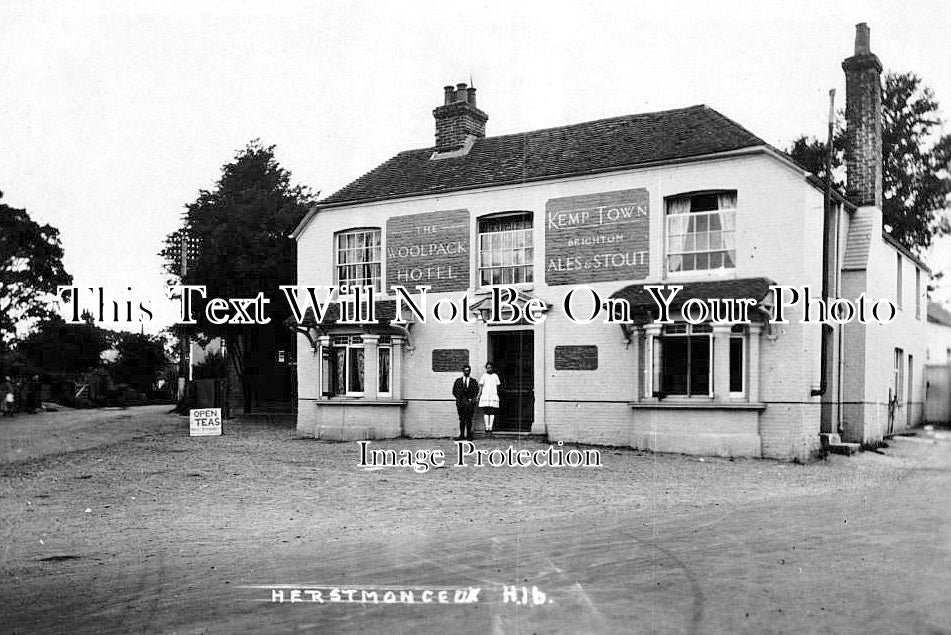 SX 6086 - The Woolpack Hotel, Herstmonceux, Sussex c1933