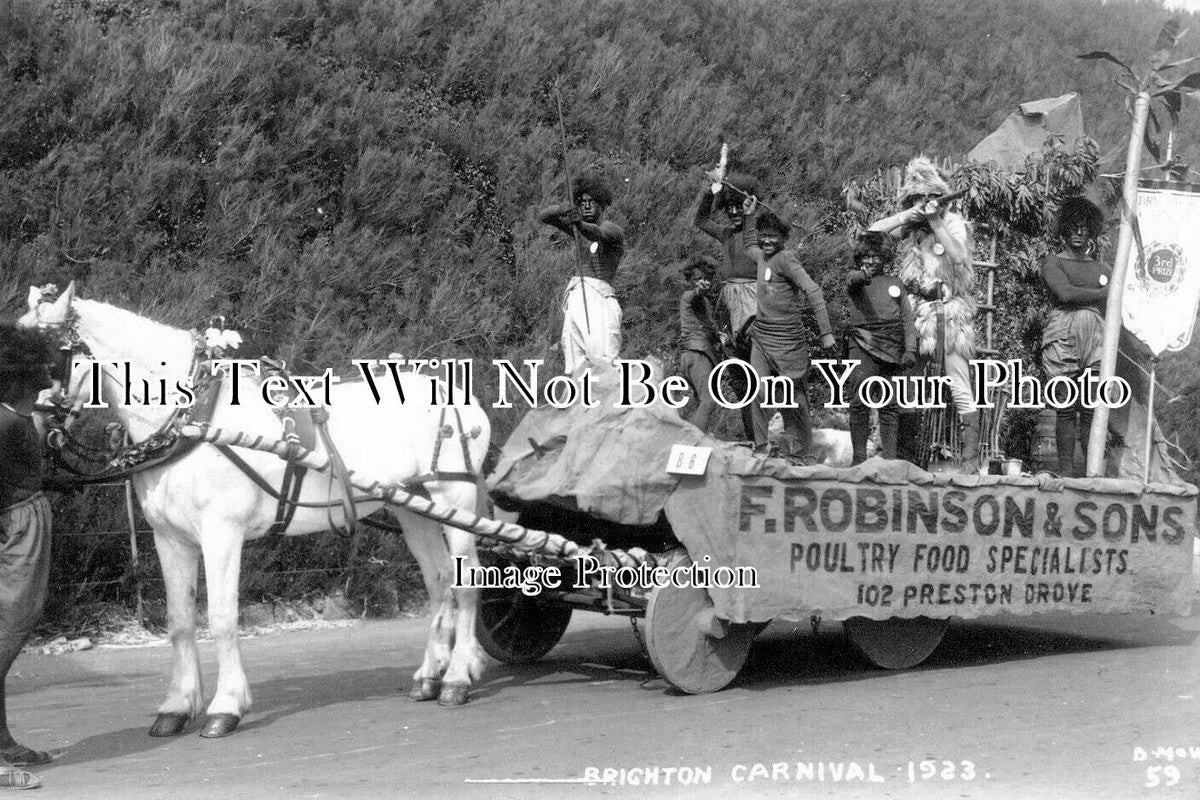 SX 6120 - Brighton Carnival, Sussex 1923