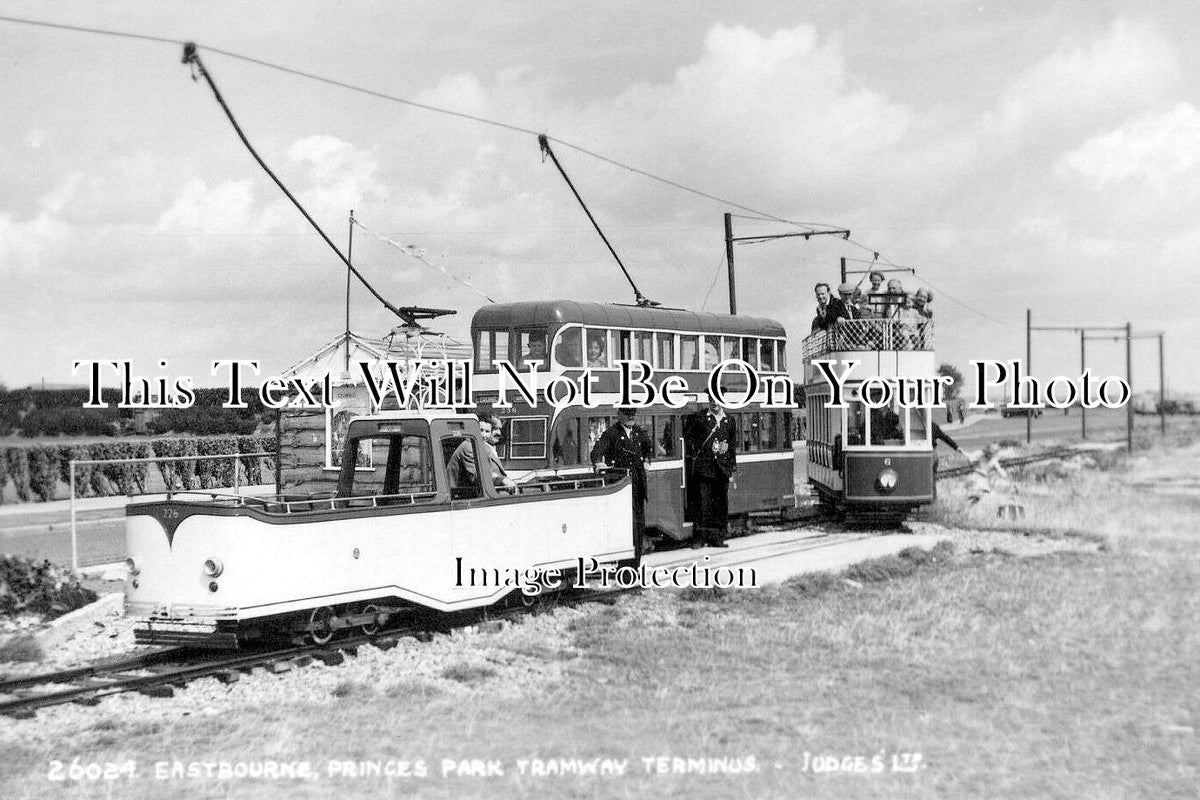 SX 6121 - Princes Park Tramway Terminus, Eastbourne, Sussex