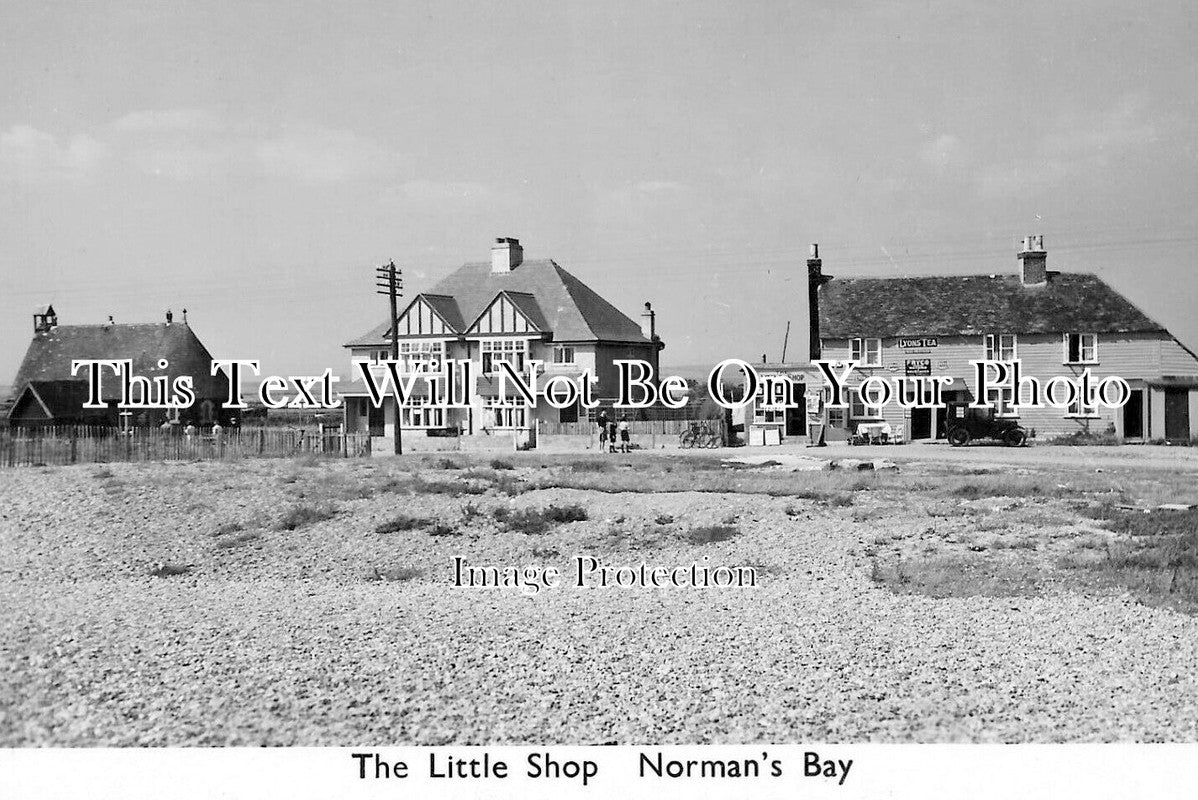 SX 6126 - The Little Shop, Normas Bay, Sussex c1920