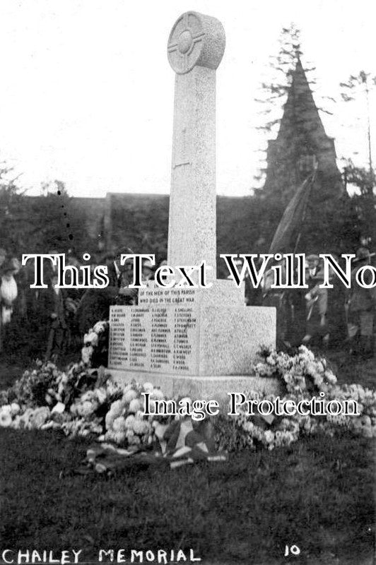 SX 6149 - Chailey War Memorial, Sussex WW1