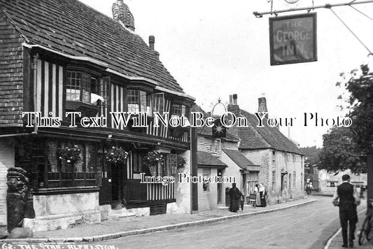 SX 6206 - The George Inn Pub, Alfriston Near Eastbourne, Sussex