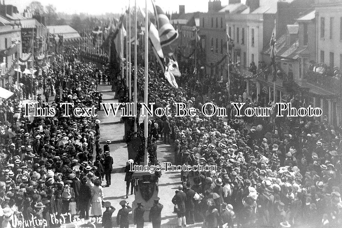 WA 2812 - Unfurling The Flags, Shakespeare Festival, Warwickshire 1912