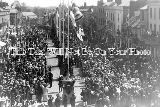 WA 2812 - Unfurling The Flags, Shakespeare Festival, Warwickshire 1912