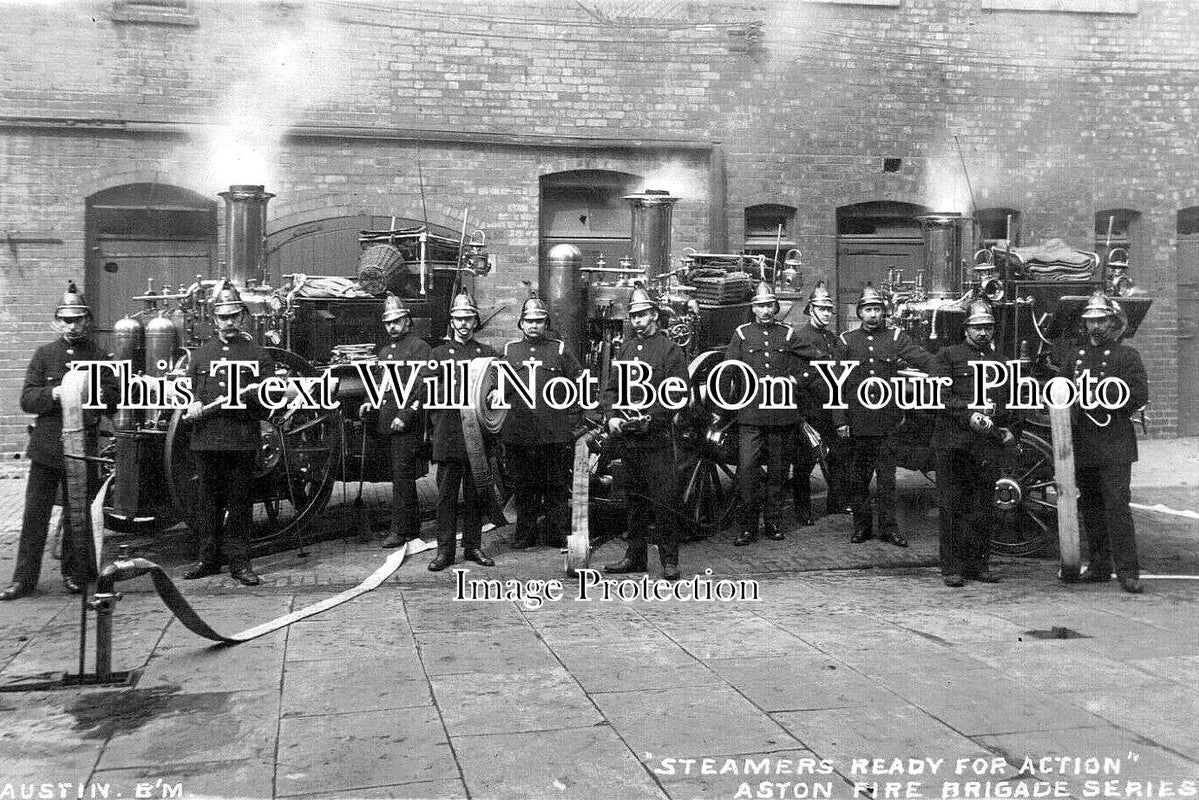 WA 2820 - Aston Fire Brigade Steam Pumps, Warwickshire