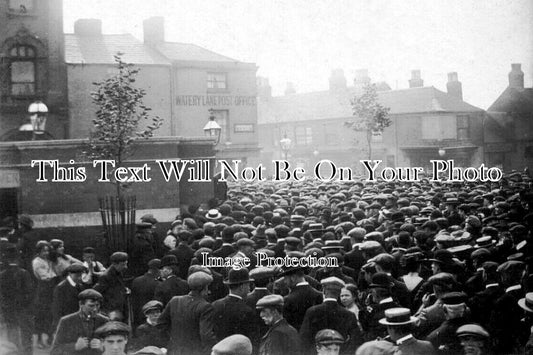 WA 2830 - Strikers, Watery Lane Post Office, Birmingham c1911