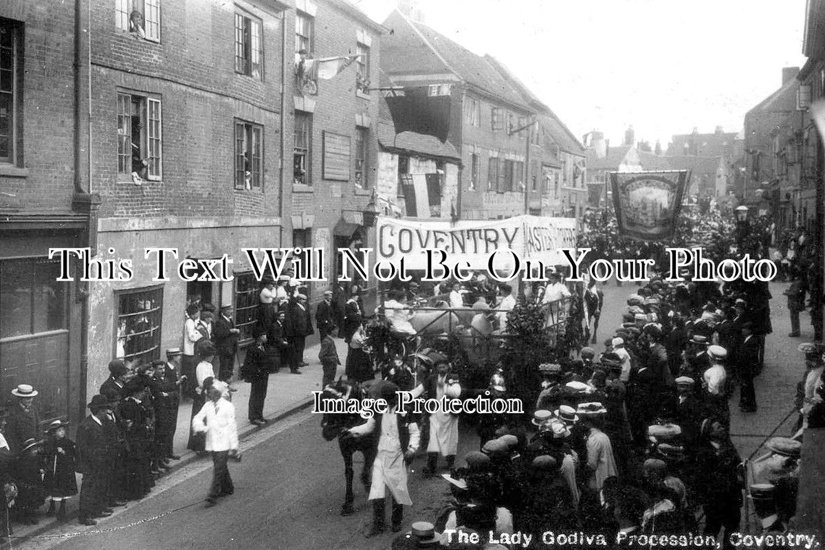 WA 2862 - The Lady Godiva Procession, Coventry, Warwickshire