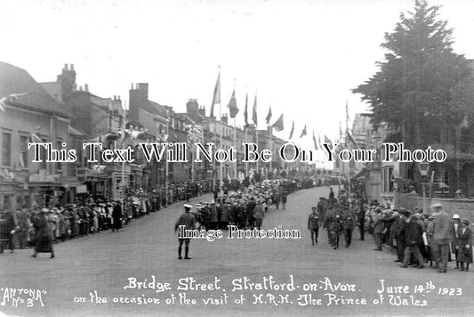 WA 2867 - Bridge Street, Stratford On Avon, Warwickshire 1923