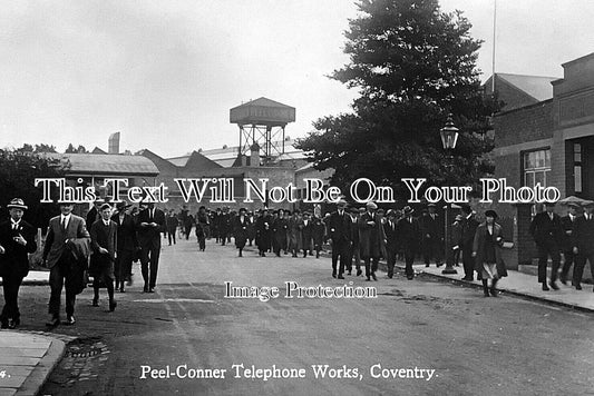 WA 2872 - Peel Corner Telephone Works, Coventry, Warwickshire c1925