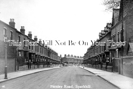 WA 2914 - Fernley Road, Sparkhill, Birmingham, Warwickshire