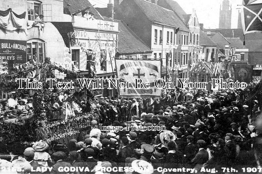 WA 2936 - Lady Godiva Procession, Coventry, Warwickshire 1907