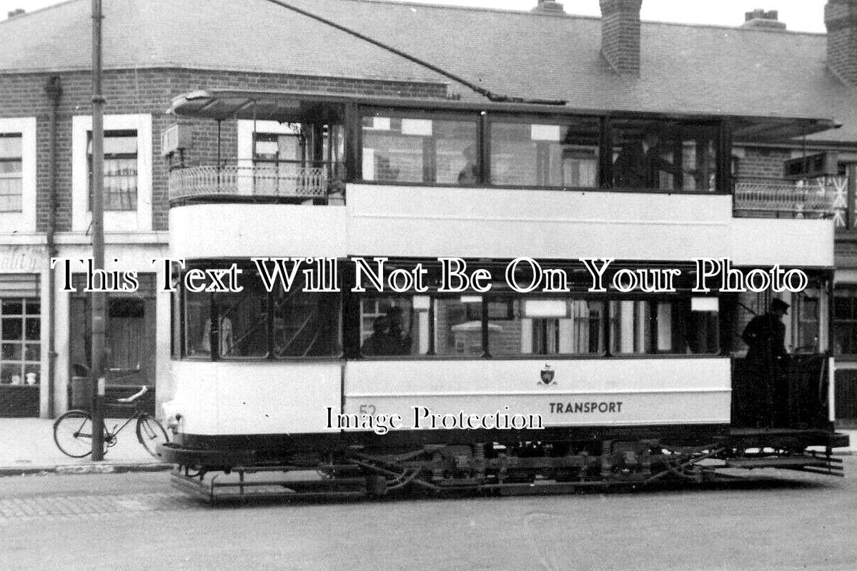 WA 2939 - Tram Car No52, Coventry Corporation Tramways