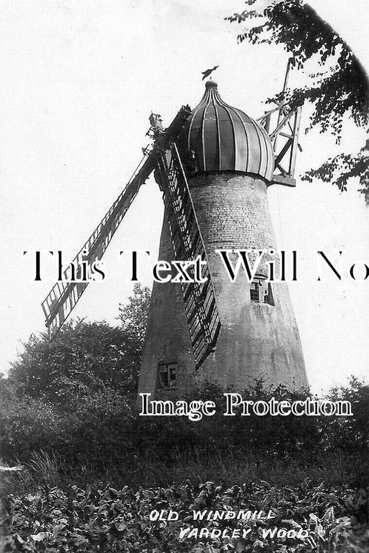 WA 2958 - Old Windmill, Yardley Wood Mill, Birmingham c1913