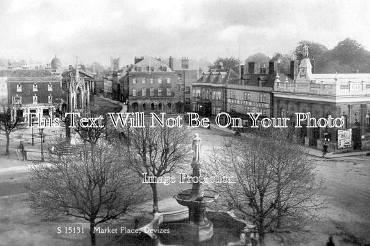 WI 1940 - Market Place, Devizes, Wiltshire c1927