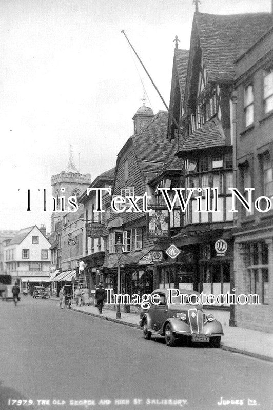 WI 1942 - The Old George Hotel, High Street, Salisbury, Wiltshire