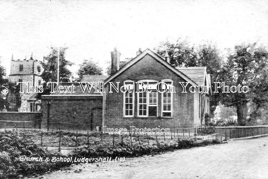 WI 1943 - Church & School, Ludgershall, Wiltshire