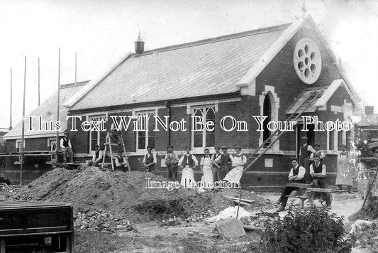 WI 1952 - Building Shalbourne Methodist Chapel, Wiltshire