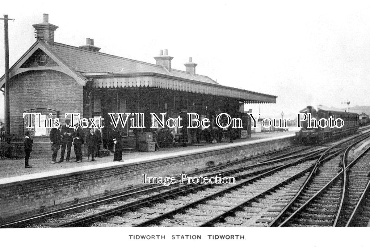 WI 1967 - Tidworth Railway Station, Wiltshire c1912