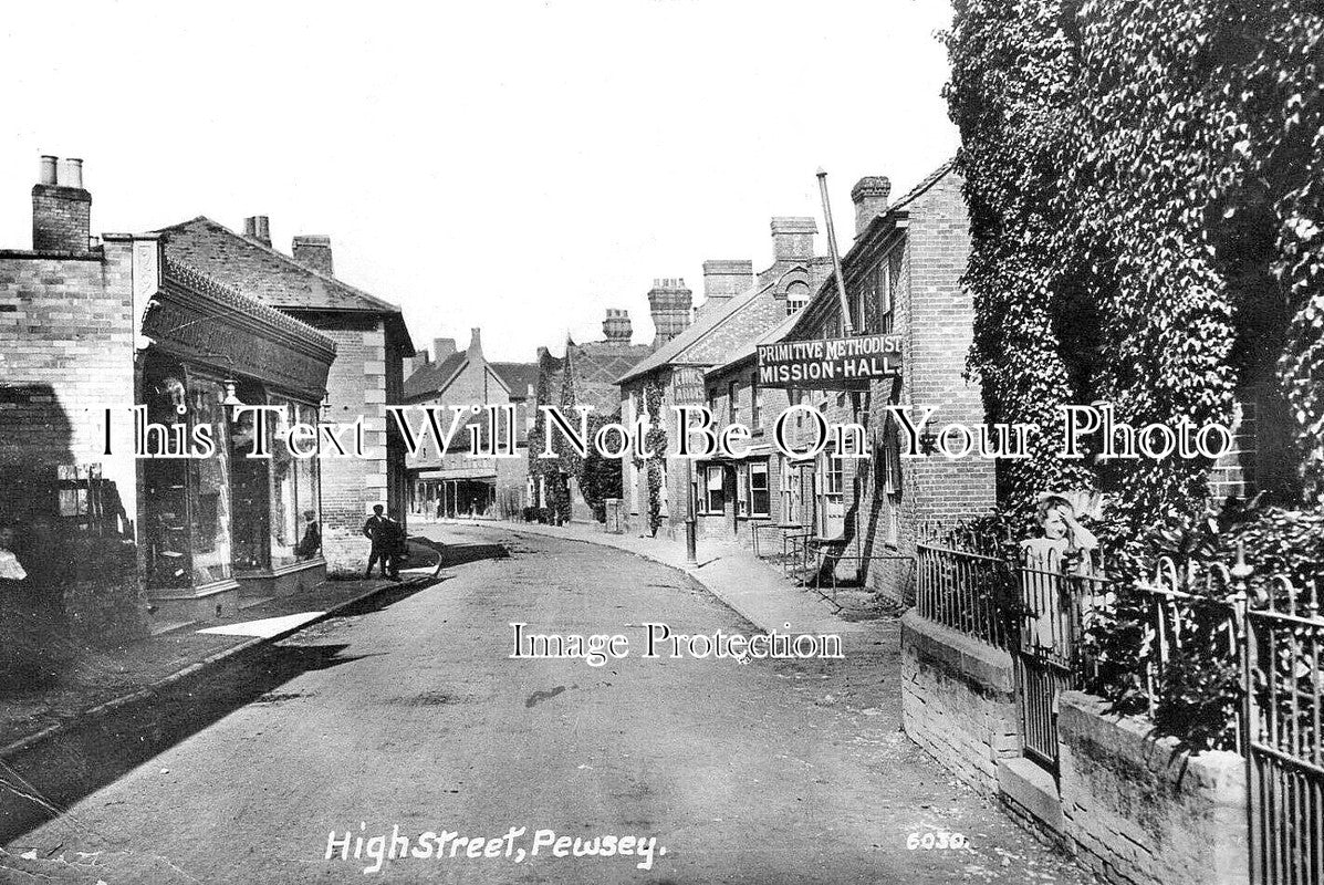 WI 1968 - High Street, Pewsey, Wiltshire c1917