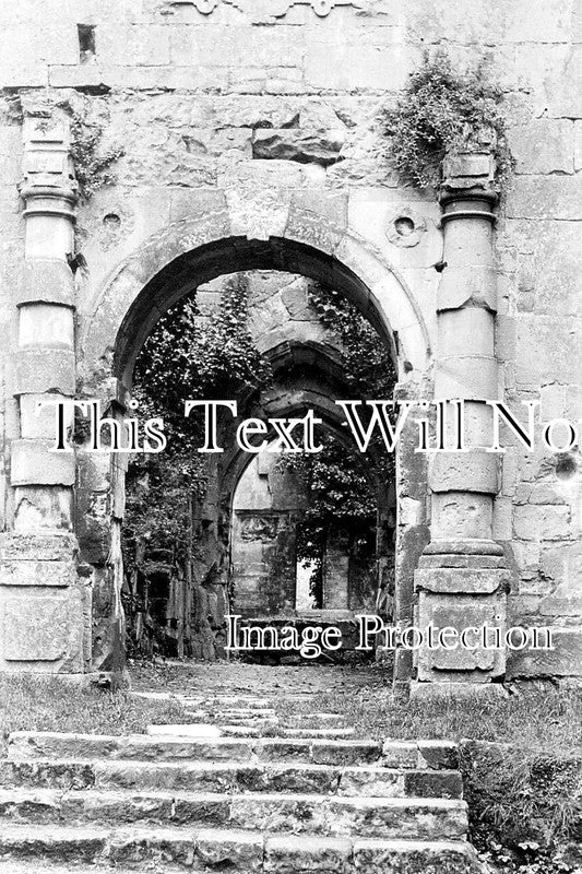 WI 1977 - Keep Entrance, Old Wardour Castle, Wiltshire c1909