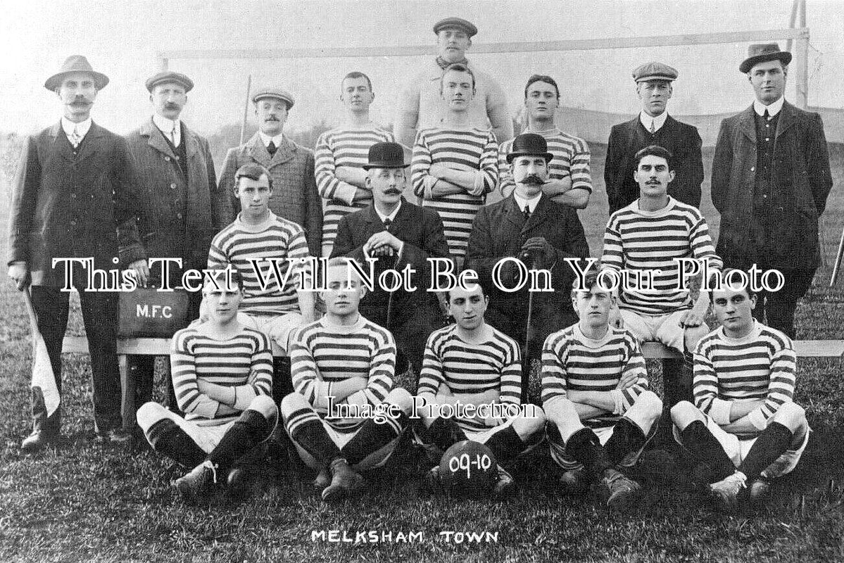 WI 1980 - Melksham Town Football Club Team, Wiltshire 1909