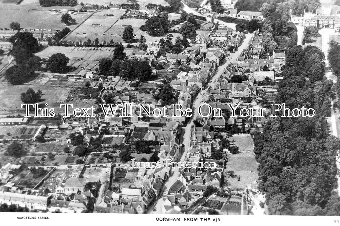 WI 1982 - Corsham From The Air, Wiltshire