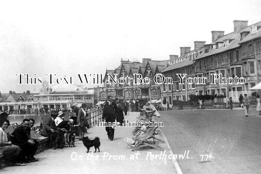 WL 3199 - On The Prom At Porthcawl, Wales c1934