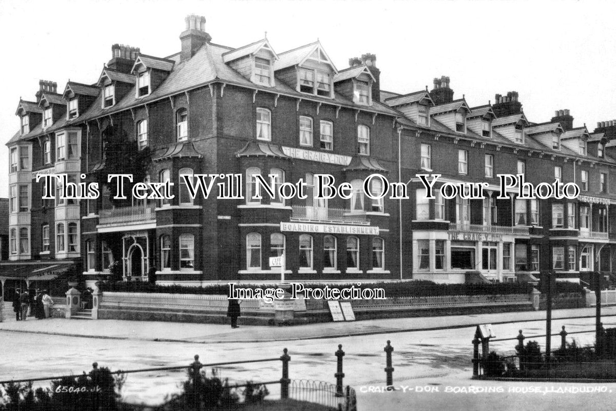 WL 3219 - Craig-y-Don Boarding House, Llandudno, Wales