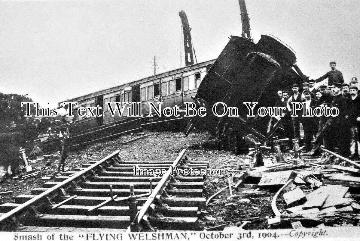 WL 3234 - The Flying Welshman Railway Crash, Wales 1904