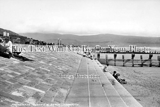 WL 3256 - Promenade Slopes & Beach, Barmouth, Wales