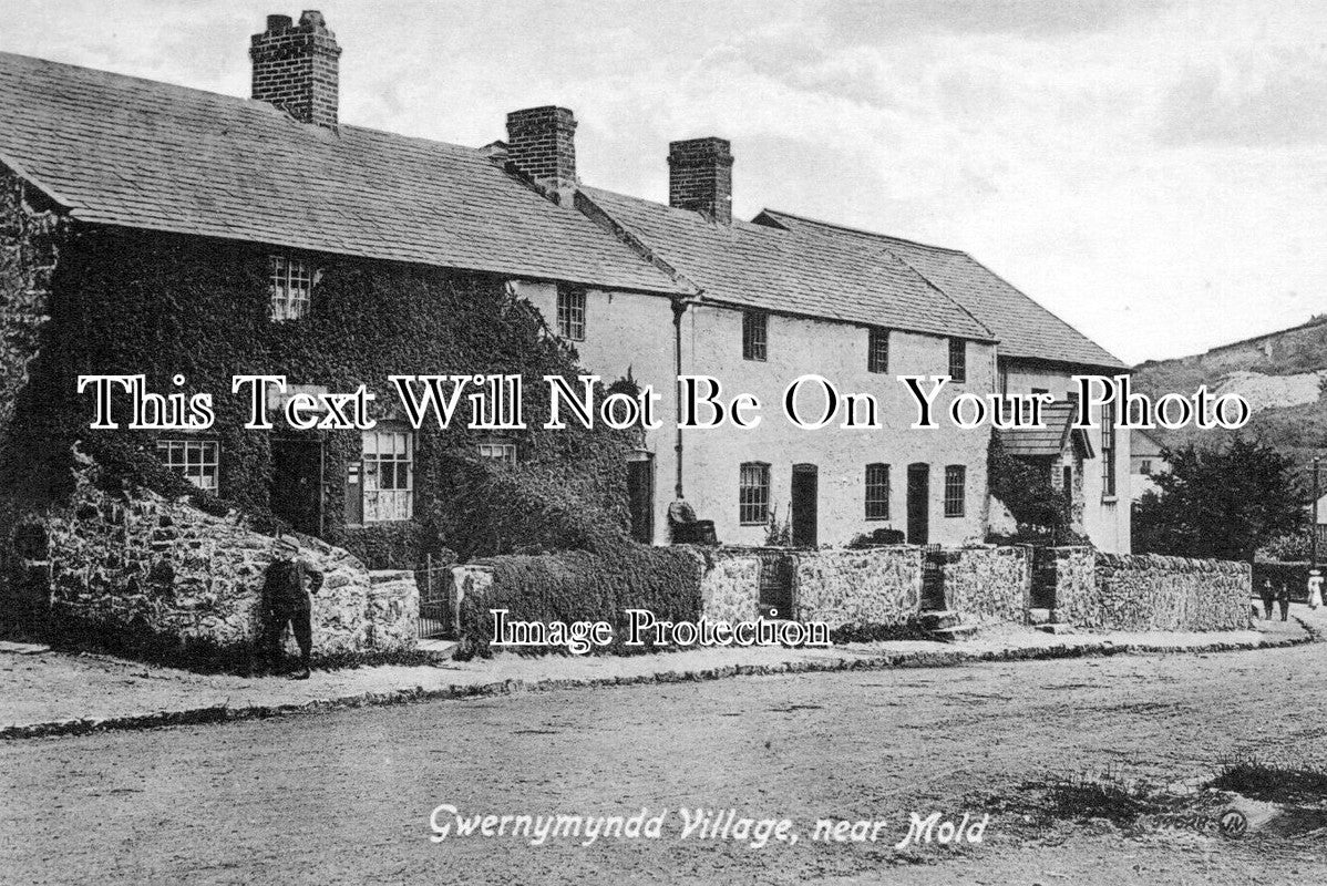 WL 3267 - Gwernymyndd Village Near Mold, Wales