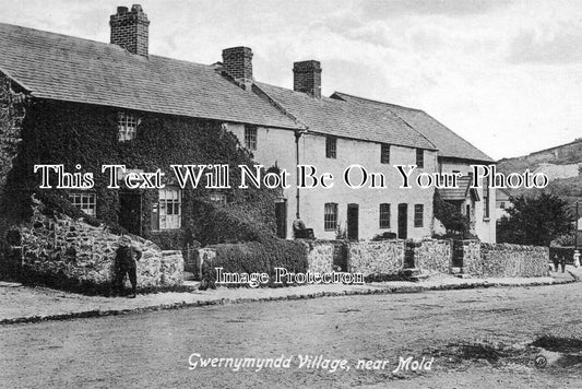 WL 3267 - Gwernymyndd Village Near Mold, Wales