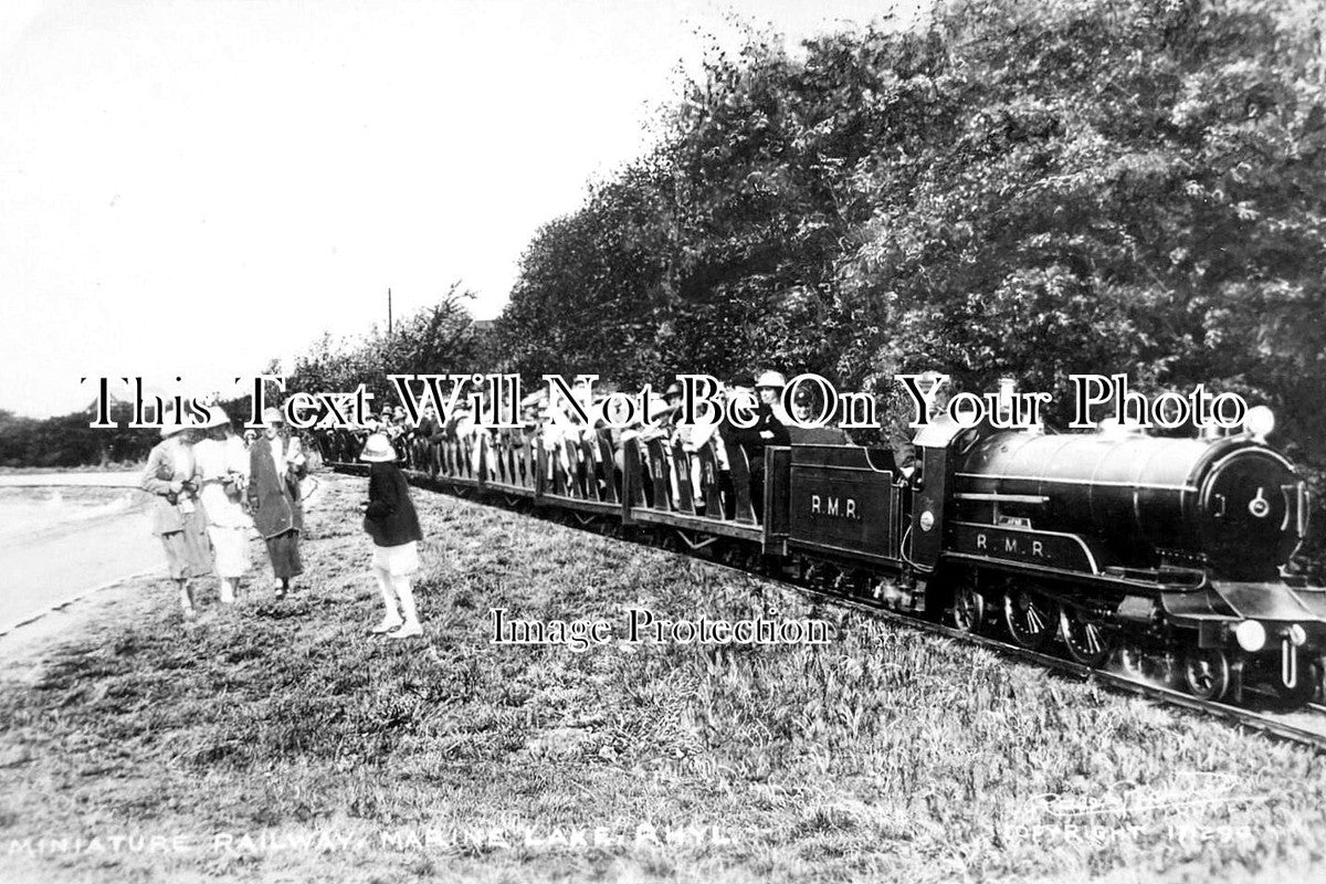 WL 3322 - The Miniature Railway, Marine Lake, Rhyl, Wales