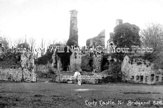 WL 3345 - Coity Castle Near Bridgend, Glamorgan, Wales
