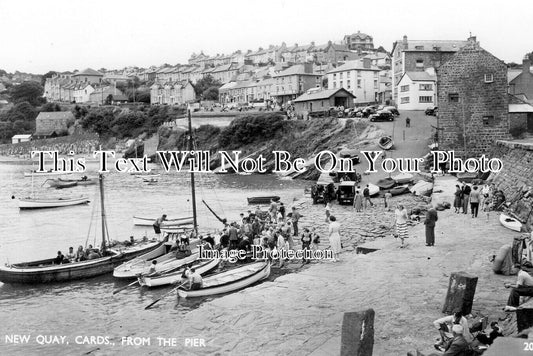 WL 3346 - New Quay From The Pier, Cardiganshire, Wales