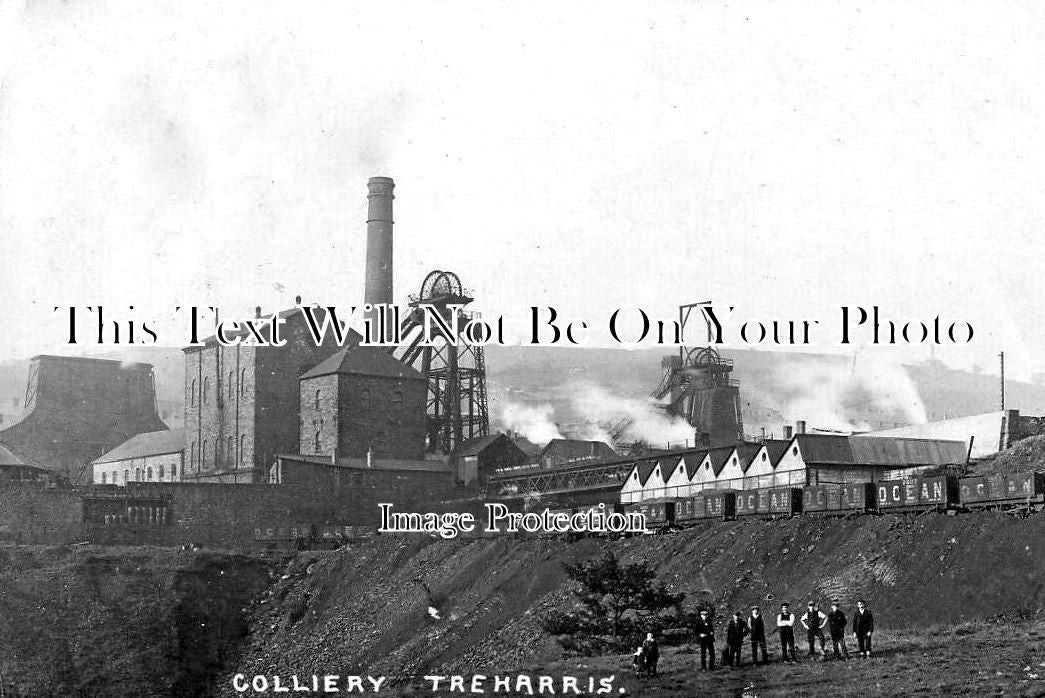 WL 3414 - Treharris Colliery, Wales c1909