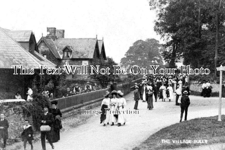 WL 3415 - Sully, Penarth, Wales c1910