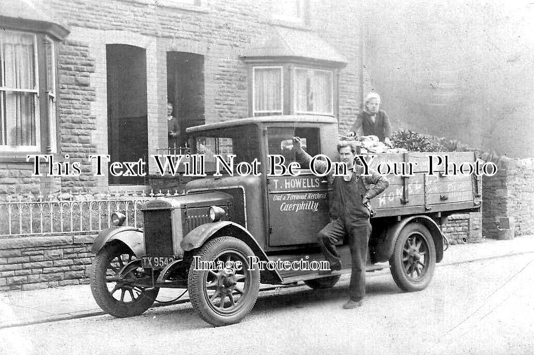 WL 3416 - T Howells Coal Merchant Lorry, Caerphilly, Wales
