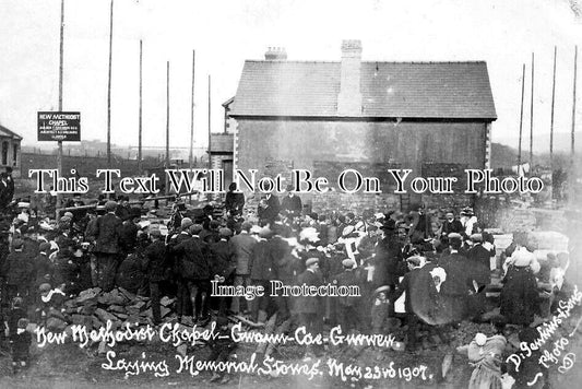 WL 3476 - New Methodist Chapel At Gwaun Cae Gurwen, Wales 1907