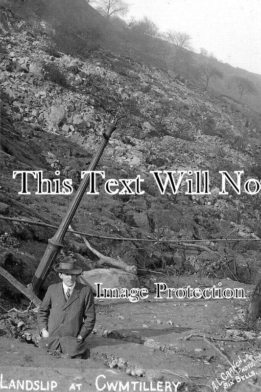 WL 3479 - Landslip At Cwmtillery, Wales