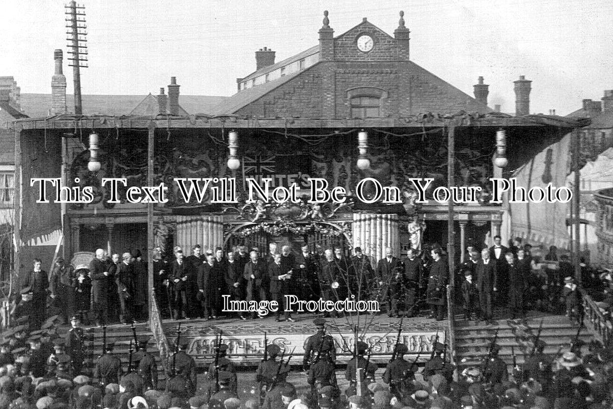 WL 3481 - Proclamation Of King George V, Brynmawr, Wales