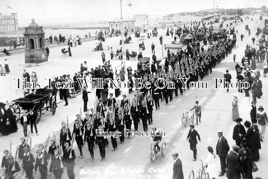 WL 3483 - Bolton Boys Brigade Camp At Rhyl, Flintshire, Wales 1913