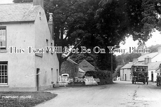 WL 3490 - Pumpsaint Village, Carmarthen, Wales