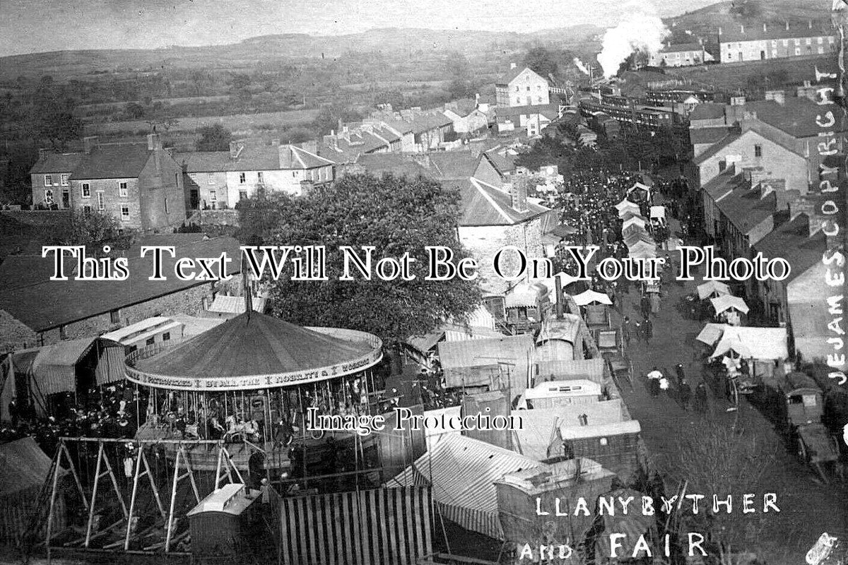 WL 3492 - Llanybyther And Fair, Wales