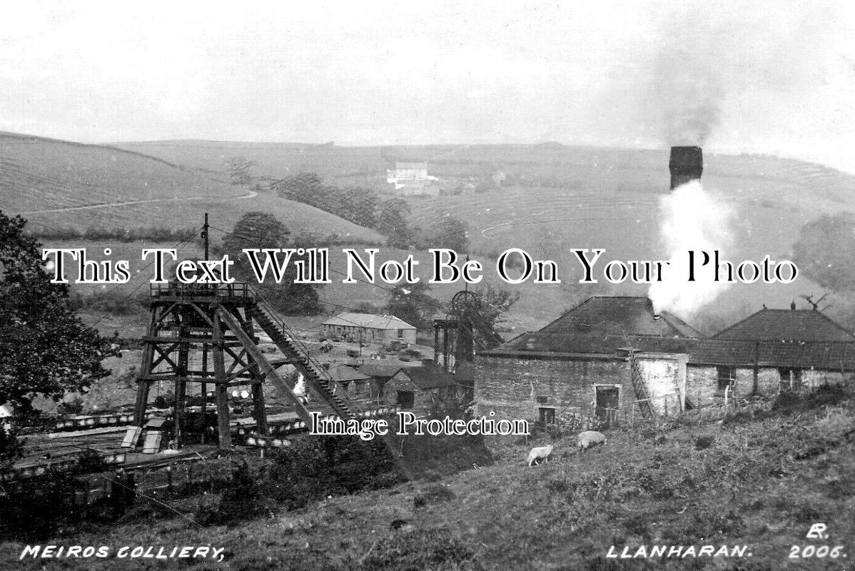 WL 3507 - Meiros Colliery Coal Mine, Llanharan, Wales c1919 – JB Archive